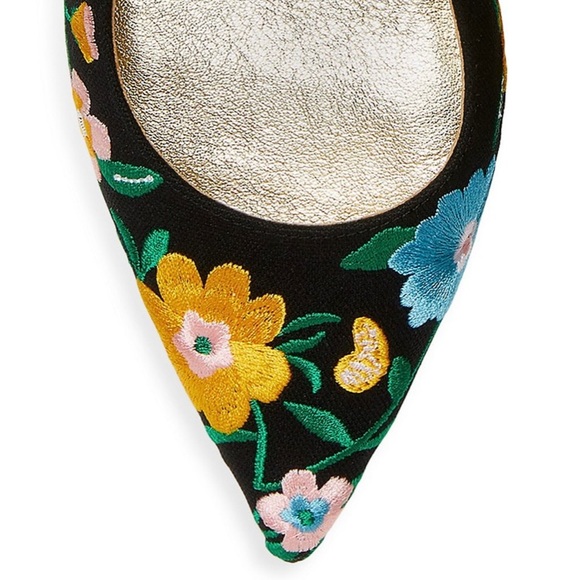 Kate Spade ♠️ Valerie Floral Slingback Heels - Picture 5 of 17